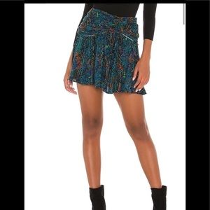 Free People Saturday sun mini skirt
